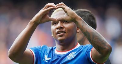 Alfredo Morelos in 'stay strong' message as Rangers star scores on long awaited injury return