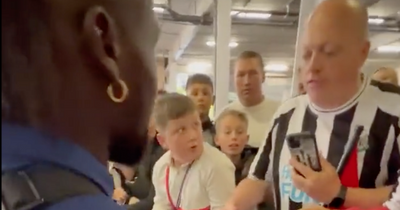 Allan Saint-Maximin gives stunned Newcastle fan a brand new Rolex watch after opening win