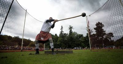 Man killed in freak Highland Games event as hammer thrown over fence hits him in head