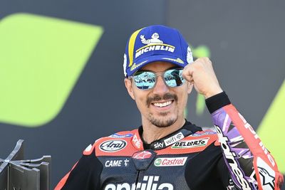 Vinales “never” doubted Aprilia MotoGP move following Silverstone podium