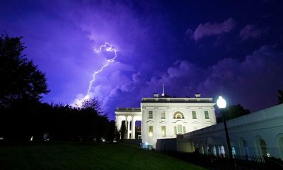 Three dead and one critically hurt after lightning strike near White House