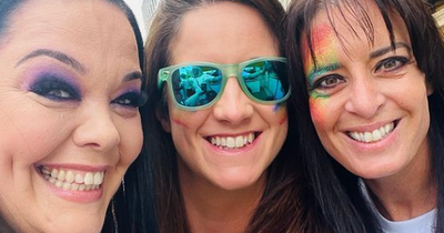 Lisa Riley hits the town with Emmerdale co-stars to celebrate Leeds Pride