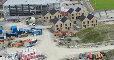 New Derry housing estate as seen from the sky in latest video