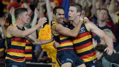 South Australia's Crows chairman and chief executive apologise to Eddie Betts, Josh Jenkins amid training camp fallout