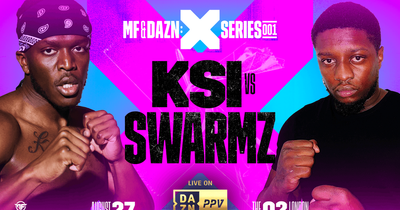 When is KSI vs Swarmz? Date, time, TV Channel, live stream and undercard
