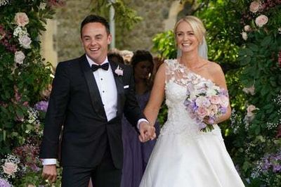 Ant McPartlin shares unseen wedding photo to mark first anniversary with wife Anne-Marie Corbett