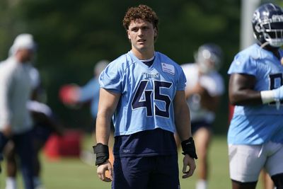 Titans’ Chance Campbell trying to soak up knowledge from veterans