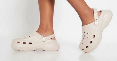 ISAWITFIRST are selling Crocs Crush dupes that I can't get enough of