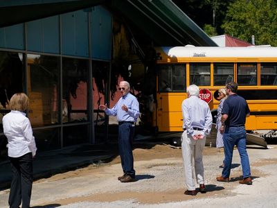 Biden news – live: President promises Kentucky more aid, calling floods part of ‘dangerous’ climate crisis