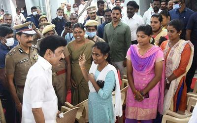 Stalin inaugurates police quarters with 1,036 dwelling units, fire stations in Chennai