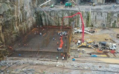 Andhra Pradesh: Concrete work at Polavaram hydroelectric project begins