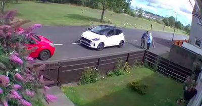 West Lothian pensioner screams as thief drags her along suburb with car