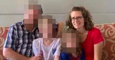 'Lovely' mum died in front of her children during 'traumatic' flight back home