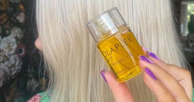 I tried the £28 Olaplex bonding oil for a week and people commented on how 'shiny' my hair looked