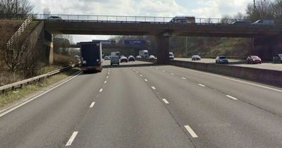 'Boy racers' blamed after traffic held on M1 following multi-vehicle collision