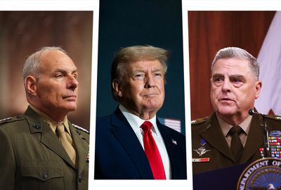 Trump's "chilling" war with his generals