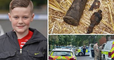 Schoolboy finds suspected bomb while out magnet fishing