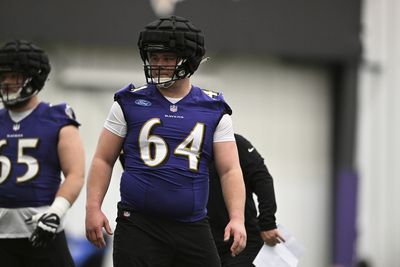 Ravens HC John Harbaugh shuts down reported diagnoses of injury to C Tyler Linderbaum