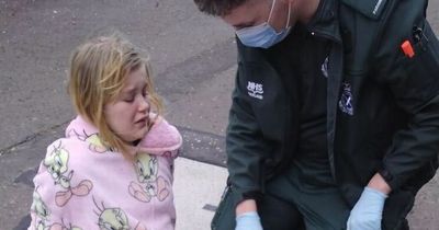 Scots family terrified as schoolgirl, 10, left unable to walk after hit and run