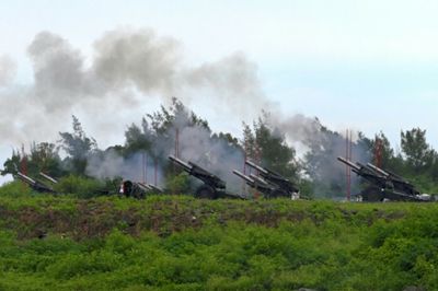 Taiwan holds military drill, accuses China of preparing invasion