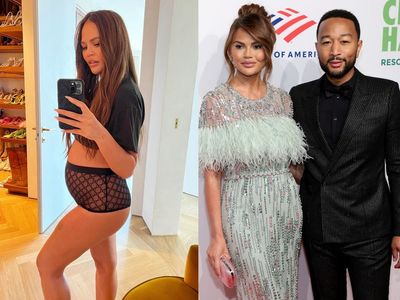 Chrissy Teigen shares first ultrasound scan of baby