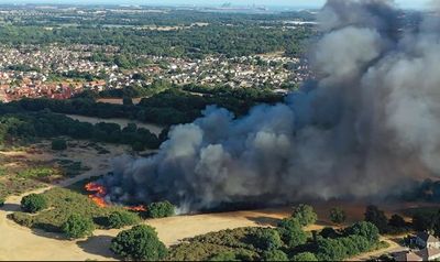UK weather – live: Heat health warning extended as another hosepipe ban announced
