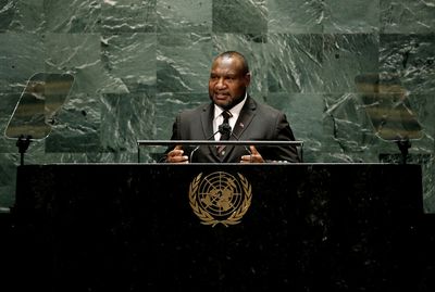 Papua New Guinea's new parliament returns Marape as prime minister
