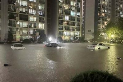 At least eight dead after heavy flooding in Seoul