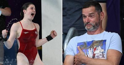 First Dates' Fred in tears as daughter wins second diving gold at Commonwealth Games