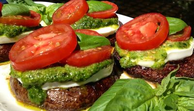 Menu planner: For a special meatless dinner, try grilled portobello mushroom caprese