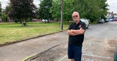 Raging resident plans to turn pothole into a moat to stop drivers parking in road