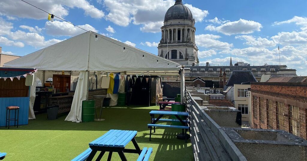 Hidden Nottingham has incredible rooftop bar…