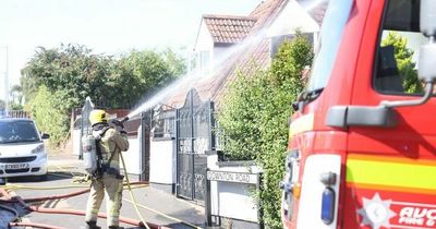 Bristol house fire: One 'casualty' and two dogs rescued from Knowle West street
