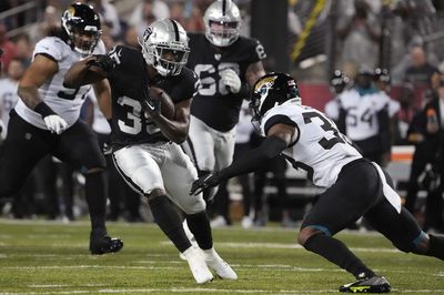 Raiders RB Zamir White describes his playing style as ‘Dominant, powerful, fast’