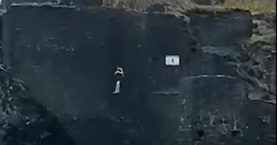 Mum films horrific moment teen son fractures spine jumping into the Blue Lagoon
