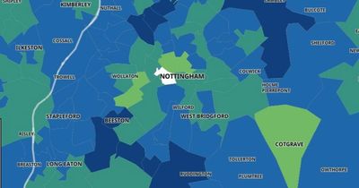 Nottinghamshire's 11 Covid hotspots as deaths rise for 6th week in a row