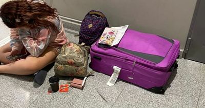 Mum and daughter sleep on floor as easyJet strands family at airport for 24 hours
