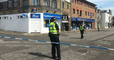 Person found seriously injured in Ayr as town centre road closed
