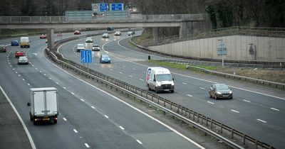 Man found dead on M67 hard shoulder after falling from bridge