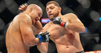 UFC legend Nick Diaz fought with two ruptured neck discs in comeback bout