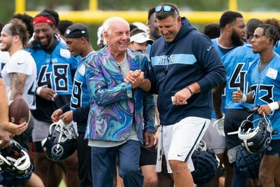 Watch: Titans’ Mike Vrabel tells funny story about Ric Flair
