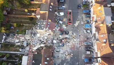 Thornton Heath explosion: Drone footage shows scale of deadly gas blast