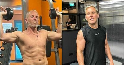 Jamie Laing and celebrity 'twin' Judge Rinder show off ripped body transformations to impressed fans