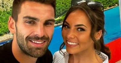 Love Island's Adam Collard enjoys ice cream in Mumbles as he reunites with Paige Thorne