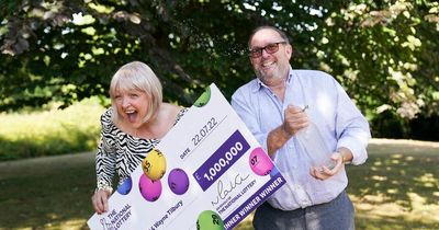 NHS worker's joy as she wins £1m lottery jackpot days before cancer all-clear