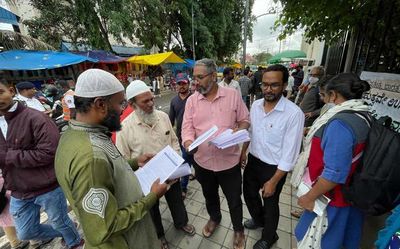 It was a hectic search for freedom fighters in Bengaluru over the last week