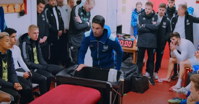 Mikel Arteta delivers scathing Arsenal dressing room team talk in fiery All or Nothing episode