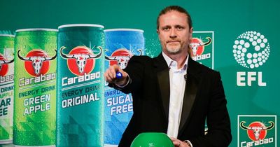 What time is the Carabao Cup 2nd round draw on TV tonight?