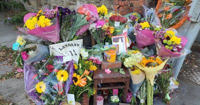 Floral tributes left at scene where quad biker was killed after crash