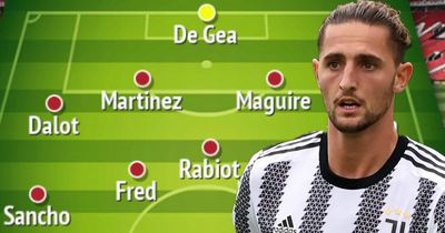 How Man Utd could line up with Adrien Rabiot and Cristiano Ronaldo replacement